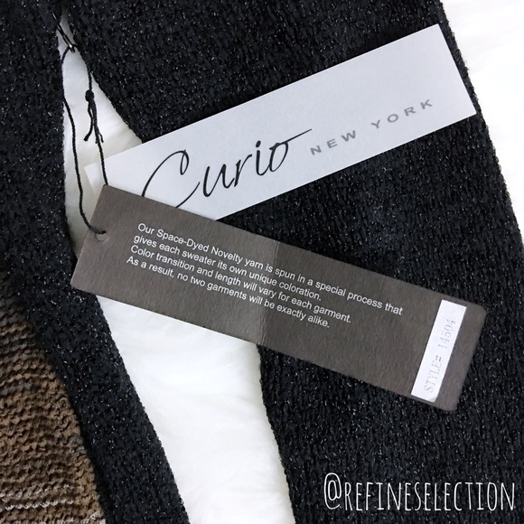 Curio New York Space Dyed Sweater Cardigan - Picture 8 of 8